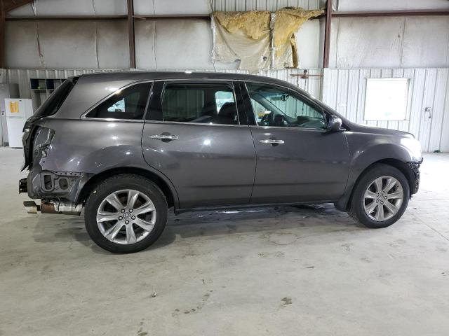 2HNYD2H64CH539873 - 2012 ACURA MDX ADVANCE GRAY photo 3