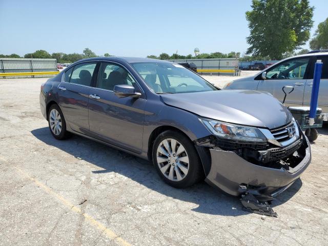 1HGCR3F93EA010759 - 2014 HONDA ACCORD TOURING GRAY photo 4