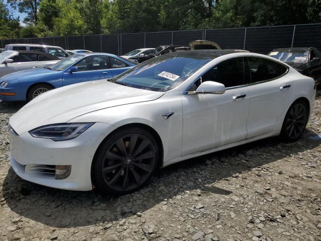 5YJSA1E21GF175469 - 2016 TESLA MODEL S WHITE photo 1