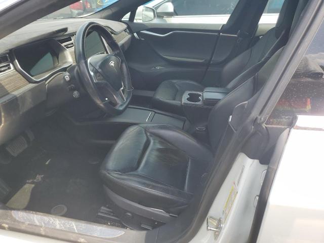 5YJSA1E21GF175469 - 2016 TESLA MODEL S WHITE photo 7