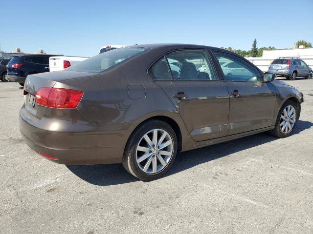 3VW2K7AJ9DM451849 - 2013 VOLKSWAGEN JETTA BASE BROWN photo 3