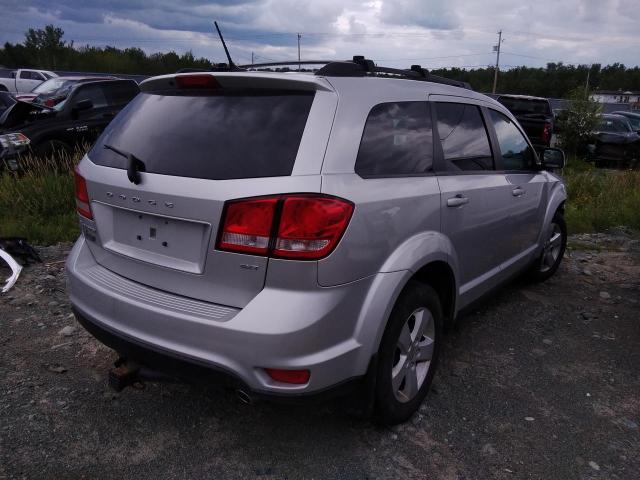 3C4PDCCGXCT187963 - 2012 DODGE JOURNEY SXT SILVER photo 3