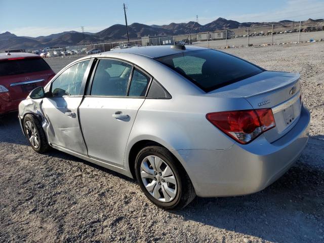 1G1P15SG9F7247321 - 2015 CHEVROLET CRUZE L SILVER photo 2