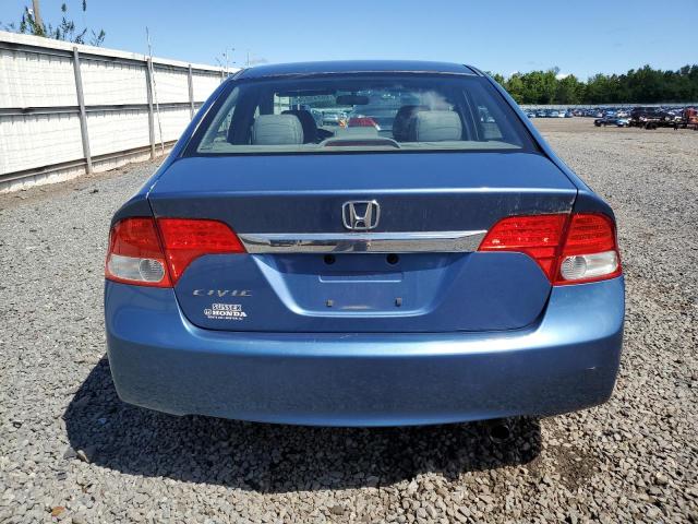 2HGFA169X9H356422 - 2009 HONDA CIVIC EXL ლურჯი ფოტო 6