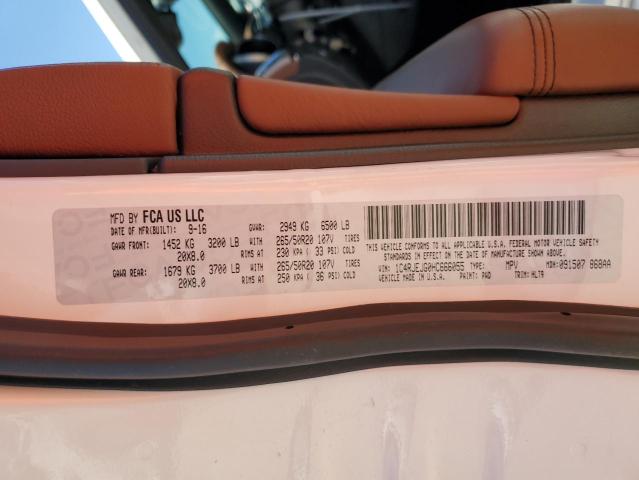 1C4RJEJG0HC666055 - 2017 JEEP GRAND CHER SUMMIT Ağ foto 13