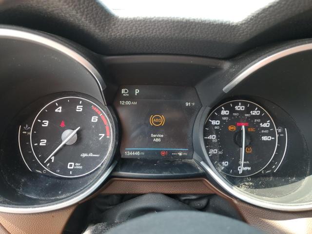 ZASFAKNN3J7C28744 - 2018 ALFA ROMEO STELVIO TI SPORT BROWN photo 9