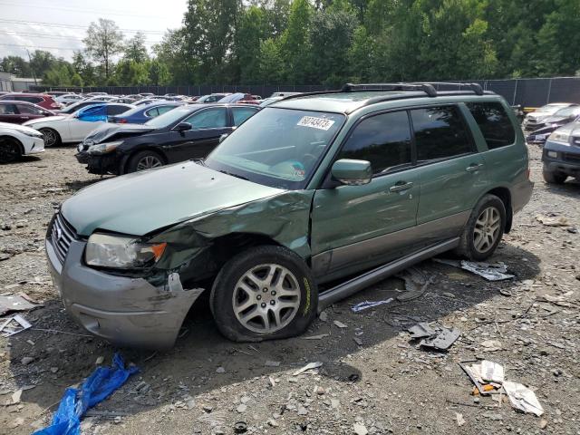 JF1SG67666H729766 - 2006 SUBARU FORESTER 2.5X LL BEAN GREEN photo 1