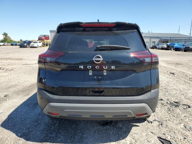 5N1BT3AA6PC825618 - 2023 NISSAN ROGUE S BLACK photo 6