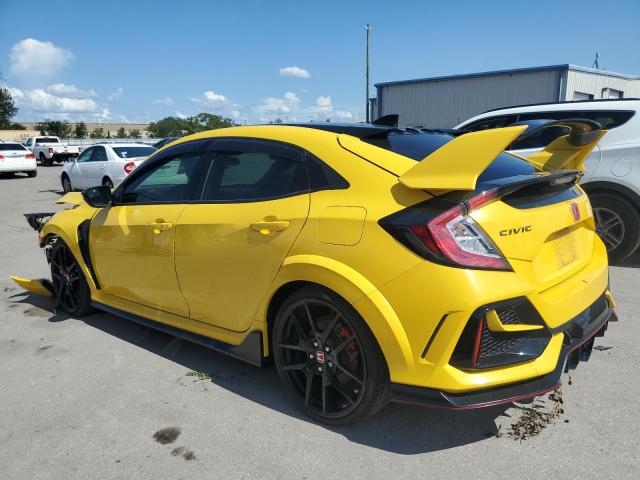 SHHFK8G05MU203223 - 2021 HONDA CIVIC TYPE-R LIMITED EDITION YELLOW photo 2