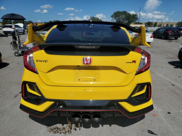 SHHFK8G05MU203223 - 2021 HONDA CIVIC TYPE-R LIMITED EDITION YELLOW photo 6