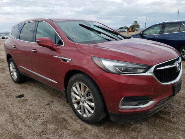 5GAEVBKW7JJ254886 - 2018 BUICK ENCLAVE PREMIUM RED photo 4