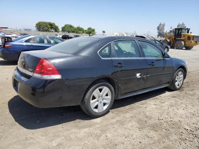 2G1WF5EKXB1182323 - 2011 CHEVROLET IMPALA LS BLACK photo 3