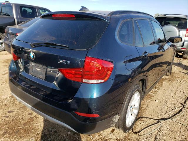 WBAVL1C5XFVY30021 - 2015 BMW X1 XDRIVE28I BLUE photo 4