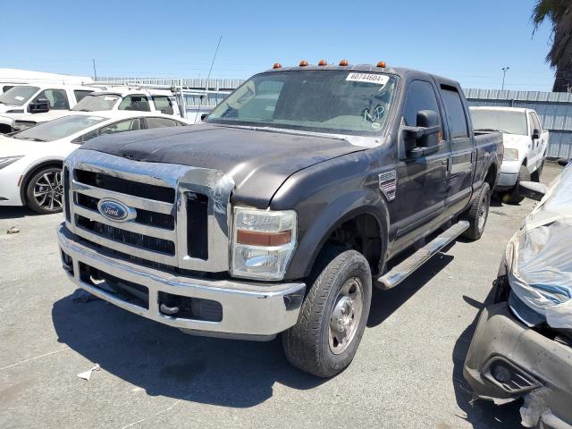 1FTSW21R68EB61449 - 2008 FORD F250 SUPER DUTY BLACK photo 1