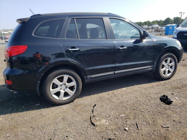 5NMSH73E38H227230 - 2008 HYUNDAI SANTA FE SE BLACK photo 3