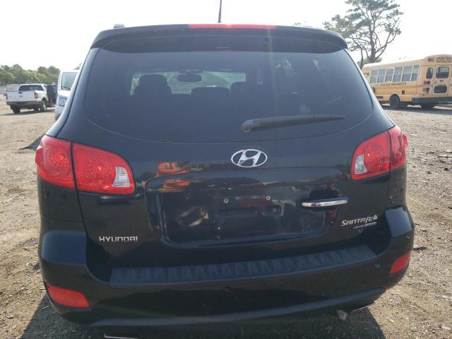 5NMSH73E38H227230 - 2008 HYUNDAI SANTA FE SE BLACK photo 6