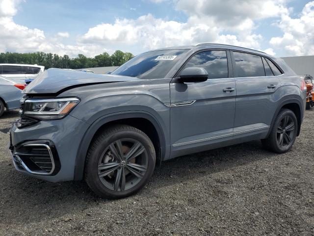 1V2RE2CAXMC207118 - 2021 VOLKSWAGEN ATLAS CROS SE GRAY photo 1