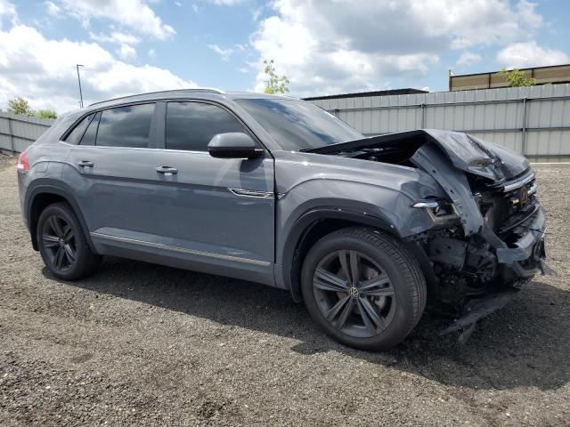 1V2RE2CAXMC207118 - 2021 VOLKSWAGEN ATLAS CROS SE GRAY photo 4