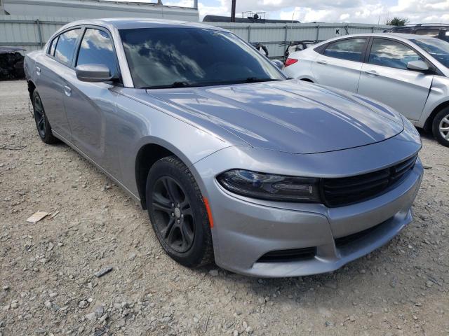 2C3CDXBG3JH186641 - 2018 DODGE CHARGER SXT GRAY photo 1