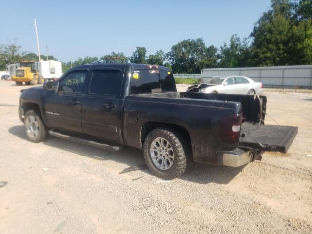 2GCEC13J171501436 - 2007 CHEVROLET SILVERADO C1500 CREW CAB BLACK photo 2