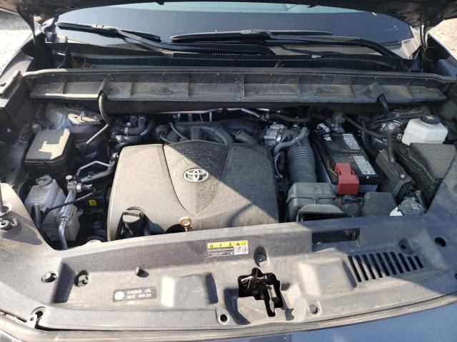 5TDGZRBHXMS530958 - 2021 TOYOTA HIGHLANDER XLE Boz foto 12