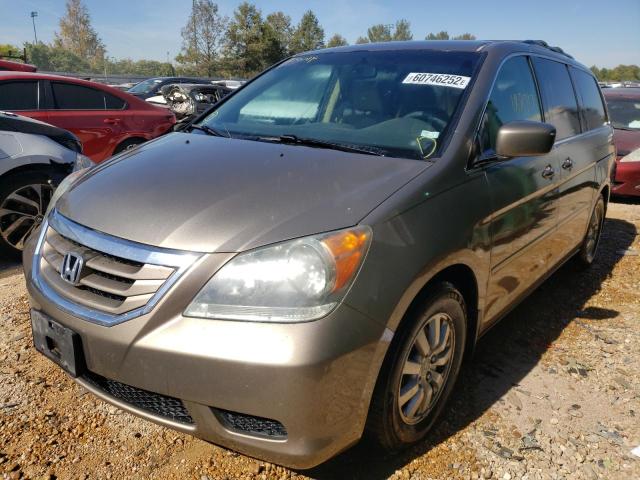 5FNRL3H42AB022348 - 2010 HONDA ODYSSEY EX TAN photo 2