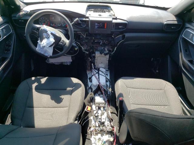 1FM5K8AB6MGC41505 - 2021 FORD EXPLORER POLICE INTERCEPTOR WHITE photo 8