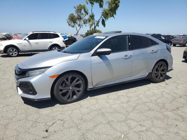 SHHFK7H97KU401998 - 2019 HONDA CIVIC SPORT TOURING SILVER photo 1