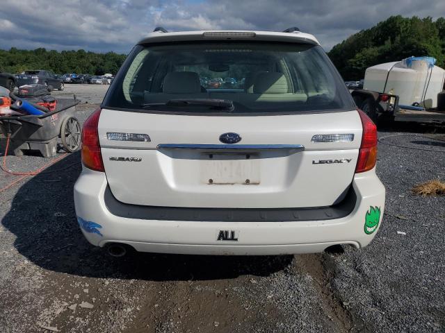 4S3BP626467356363 - 2006 SUBARU LEGACY 2.5I LIMITED WHITE photo 6