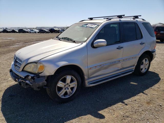 4JGAB57EX5A529479 - 2005 MERCEDES-BENZ ML 350 SILVER photo 1