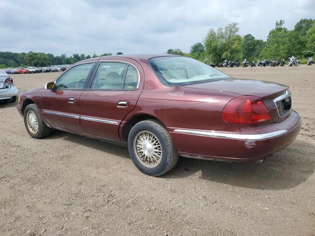 1LNHM97V41Y682375 - 2001 LINCOLN CONTINENTA MAROON photo 2