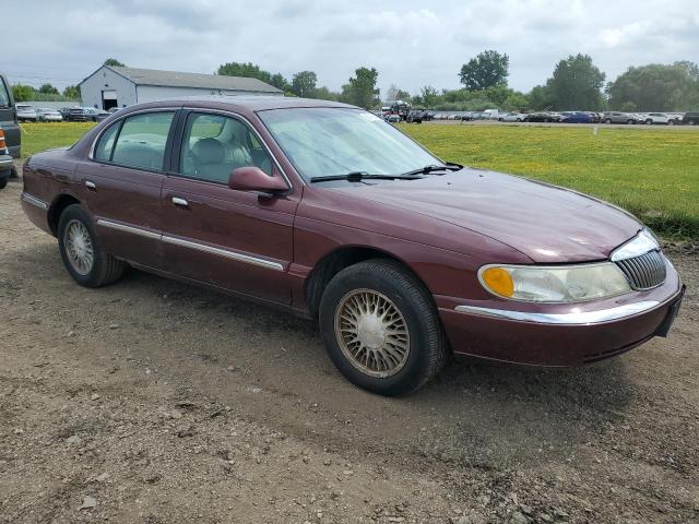 1LNHM97V41Y682375 - 2001 LINCOLN CONTINENTA MAROON photo 4