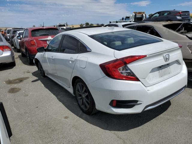 19XFC1F78LE208280 - 2020 HONDA CIVIC EXL WHITE photo 2