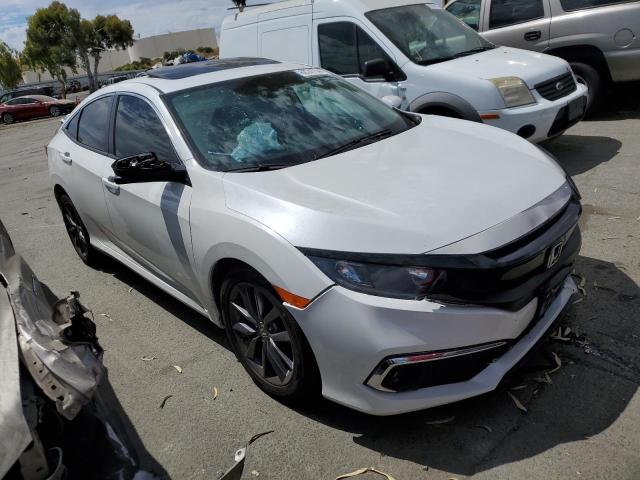 19XFC1F78LE208280 - 2020 HONDA CIVIC EXL WHITE photo 4