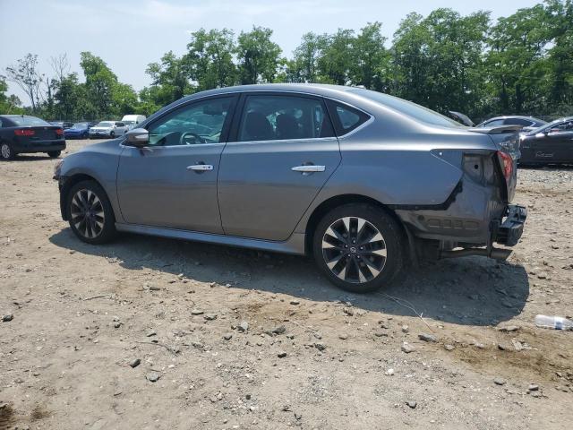 3N1AB7APXJY212014 - 2018 NISSAN SENTRA S GRAY photo 2