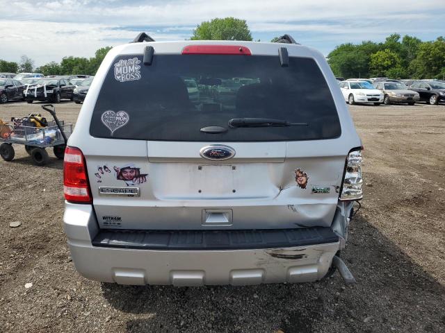 1FMCU0DG0CKA08502 - 2012 FORD ESCAPE XLT SILVER photo 6