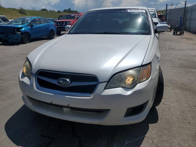 4S3BL616587216239 - 2008 SUBARU LEGACY 2.5I WHITE photo 5