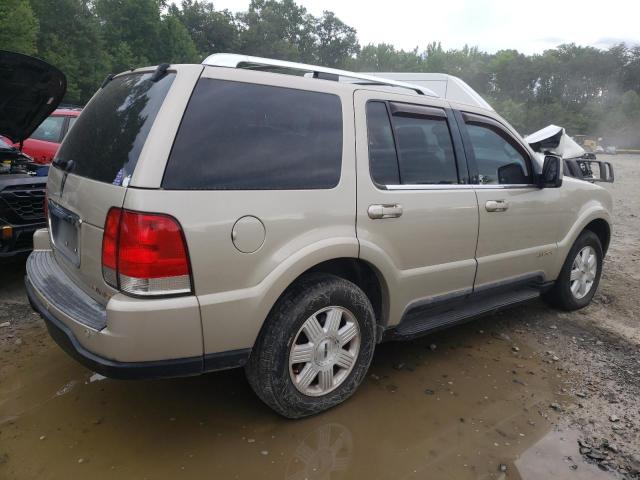 5LMEU68H55ZJ03739 - 2005 LINCOLN AVIATOR 金色 照片 3