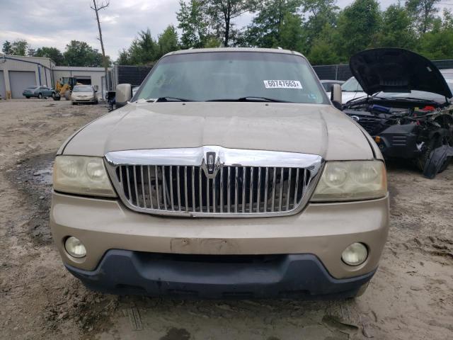 5LMEU68H55ZJ03739 - 2005 LINCOLN AVIATOR 金色 照片 5