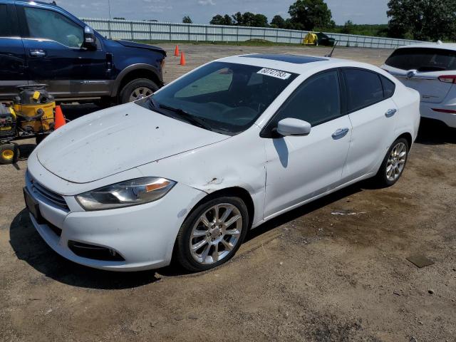 1C3CDFCH9DD182029 - 2013 DODGE DART LIMITED WHITE photo 1