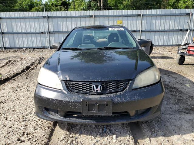 1HGEM22365L078593 - 2005 HONDA CIVIC DX VP Սև լուսանկար 5
