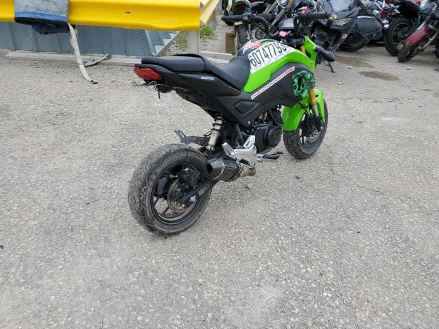 MLHJC7519L5208260 - 2020 HONDA GROM 125 GREEN photo 4