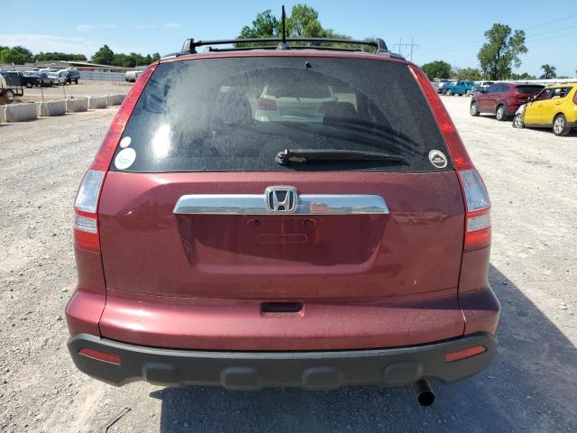 JHLRE38778C057479 - 2008 HONDA CR-V EXL BURGUNDY photo 6