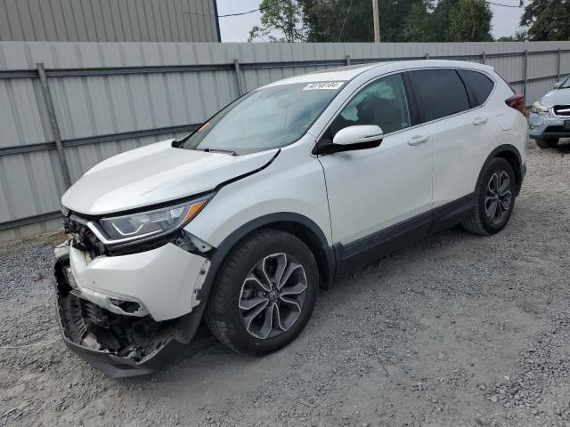 2HKRW1H8XLH411158 - 2020 HONDA CR-V EXL WHITE photo 1