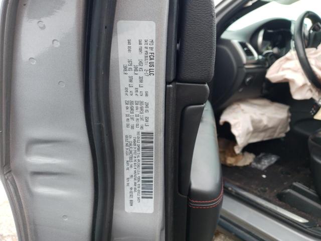 1C4RJFLGXHC778915 - 2017 JEEP GRAND CHER TRAILHAWK 银色 照片 13