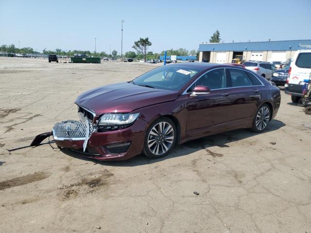 3LN6L5E90HR645504 - 2017 LINCOLN MKZ RESERVE BURGUNDY photo 1