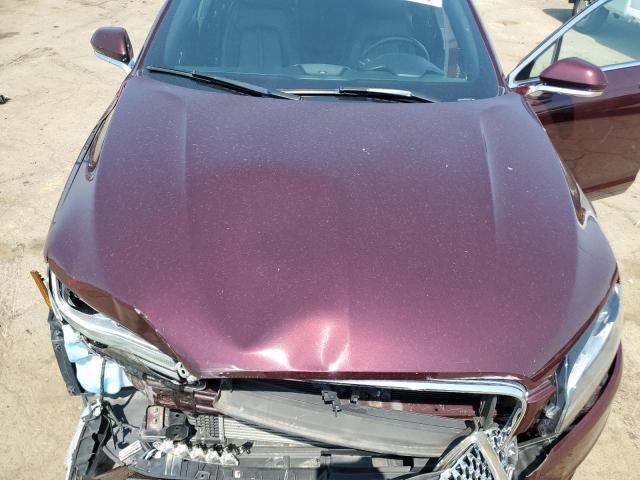3LN6L5E90HR645504 - 2017 LINCOLN MKZ RESERVE BURGUNDY photo 11