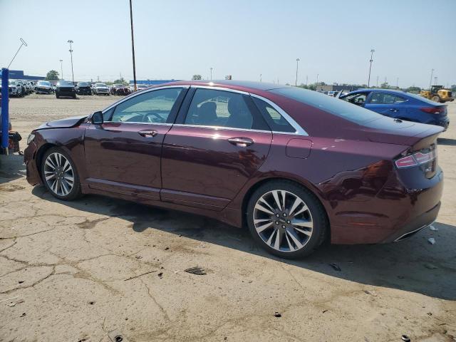 3LN6L5E90HR645504 - 2017 LINCOLN MKZ RESERVE BURGUNDY photo 2