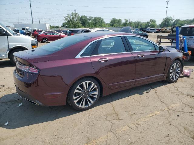 3LN6L5E90HR645504 - 2017 LINCOLN MKZ RESERVE BURGUNDY photo 3