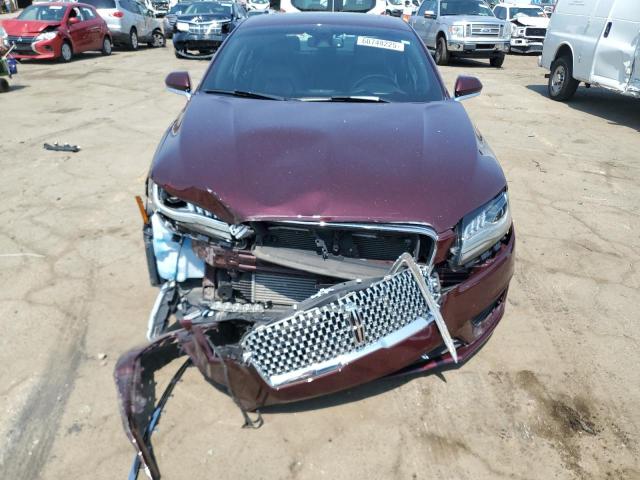 3LN6L5E90HR645504 - 2017 LINCOLN MKZ RESERVE BURGUNDY photo 5